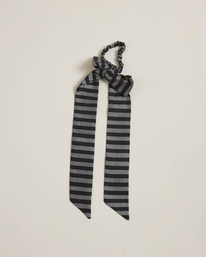 Black and Silver Pinstripe