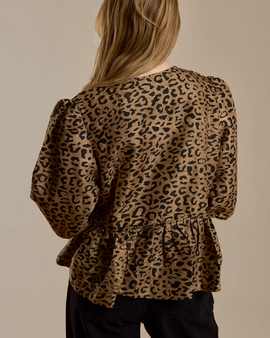 Maly Top - Patterned Silk