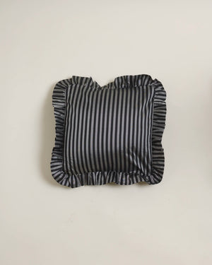 Black and Silver Pinstripe