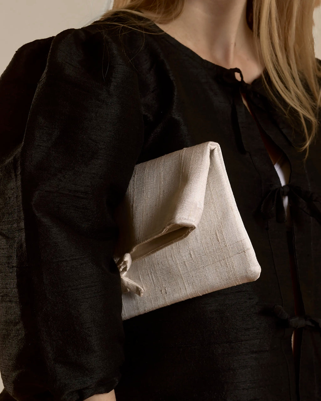 Monika Multiway Silk Clutch