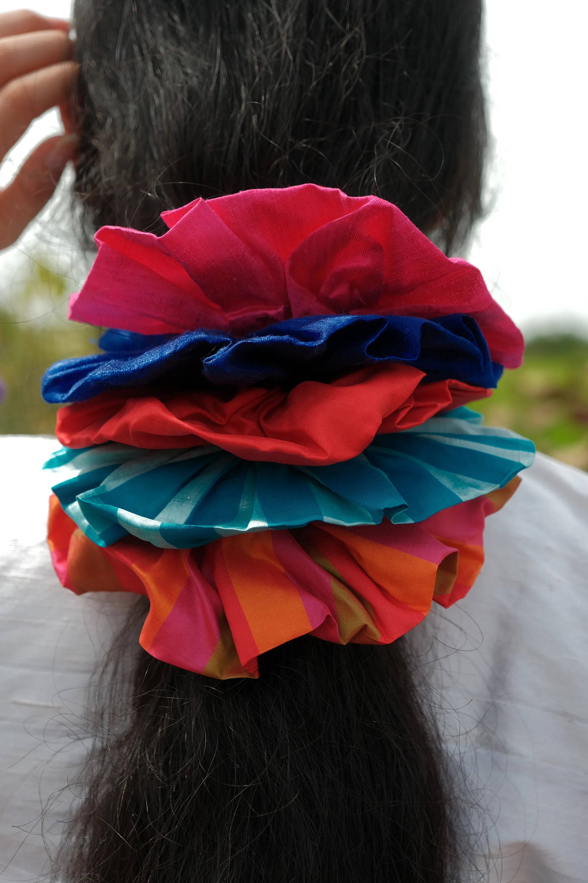 Saly Scrunchie - Pure Silk