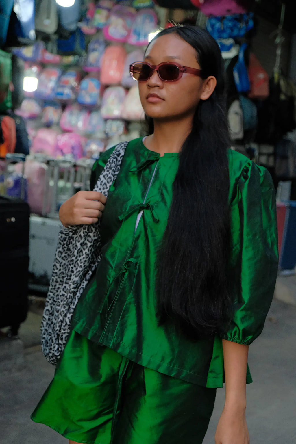 Maly Top - Solid Silk