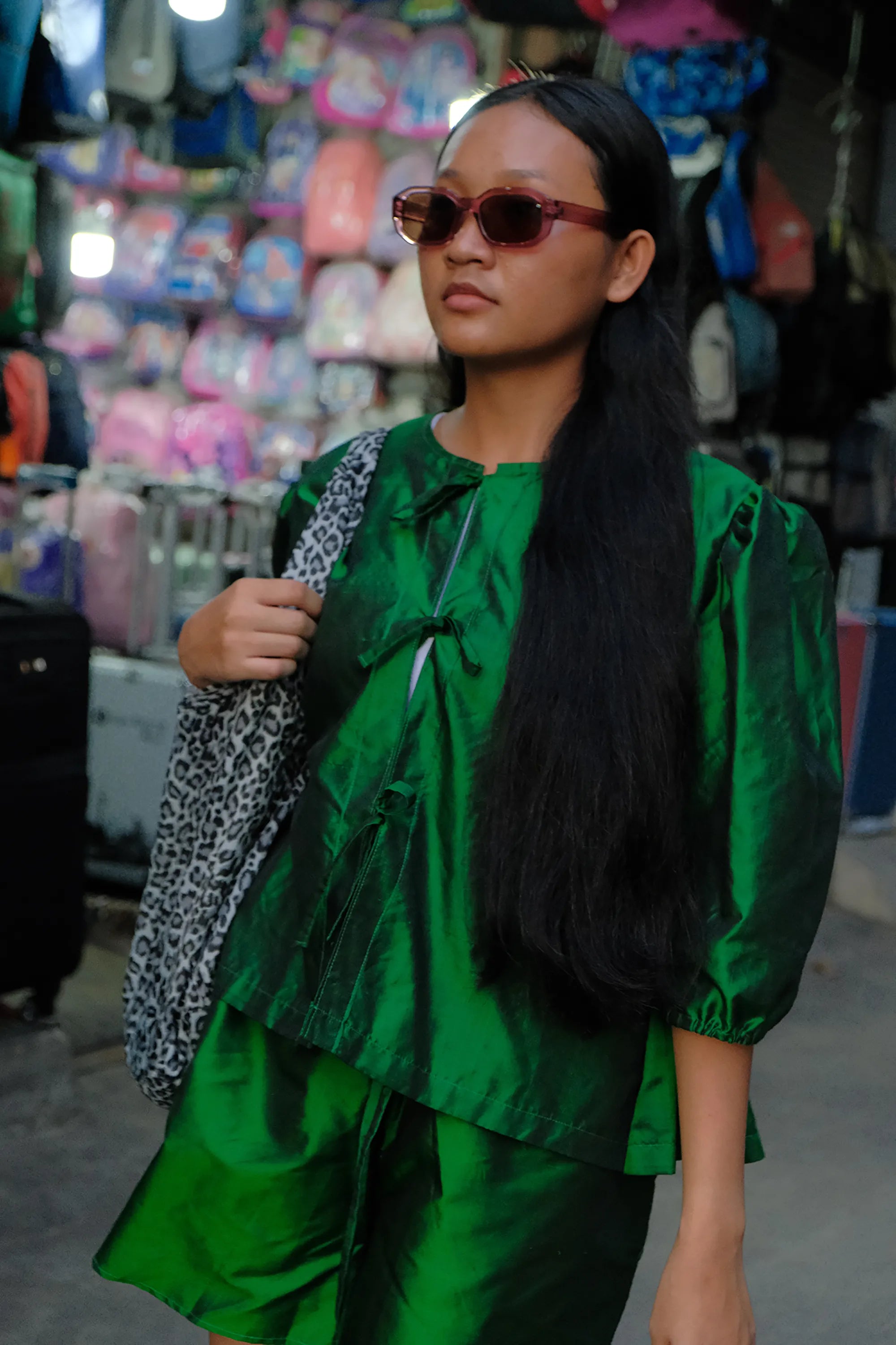 Maly Top - Solid Silk