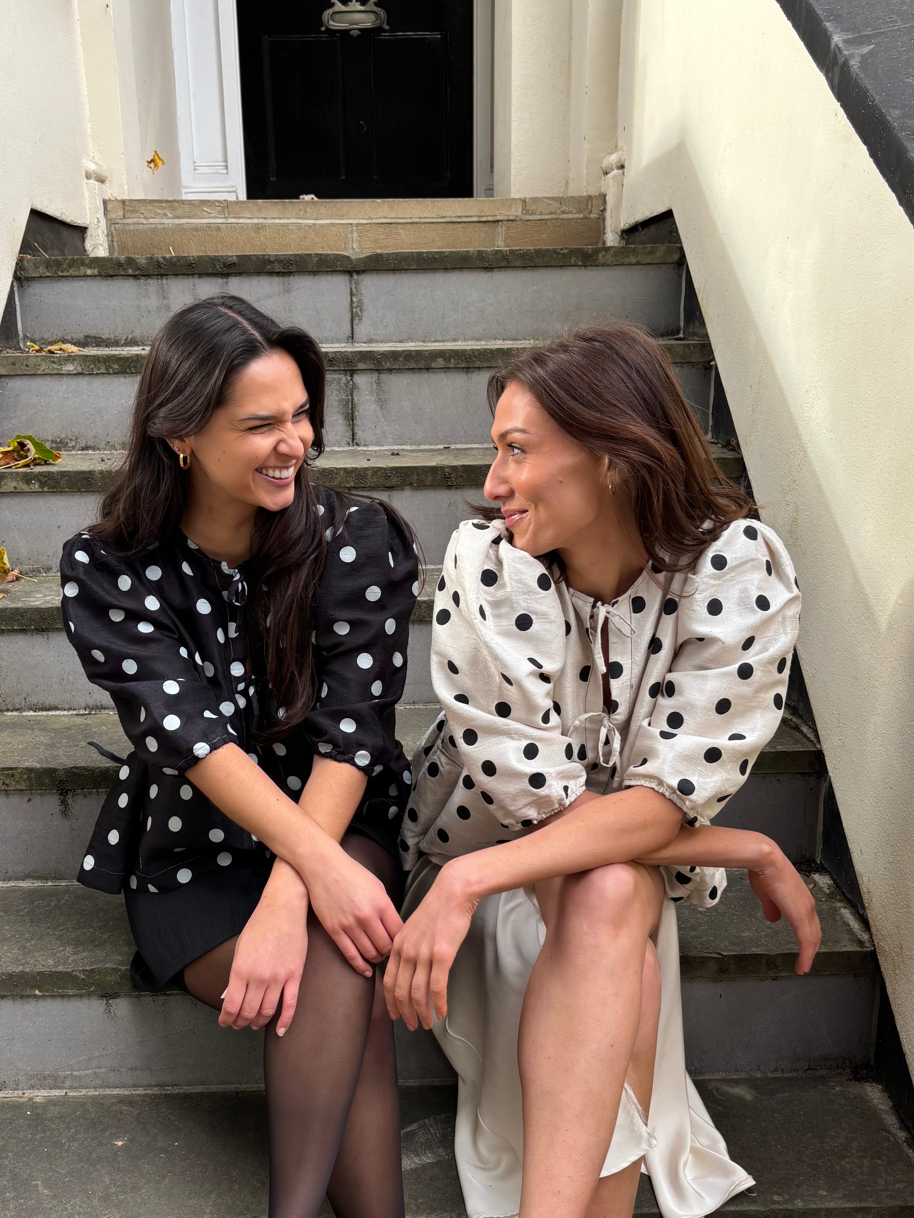 Maly Top - Patterned Silk