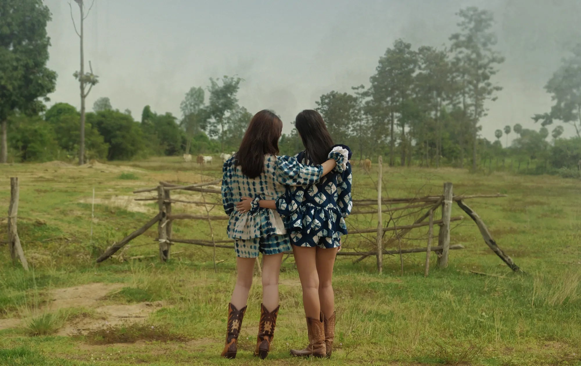 Maly Top - Patterned Silk