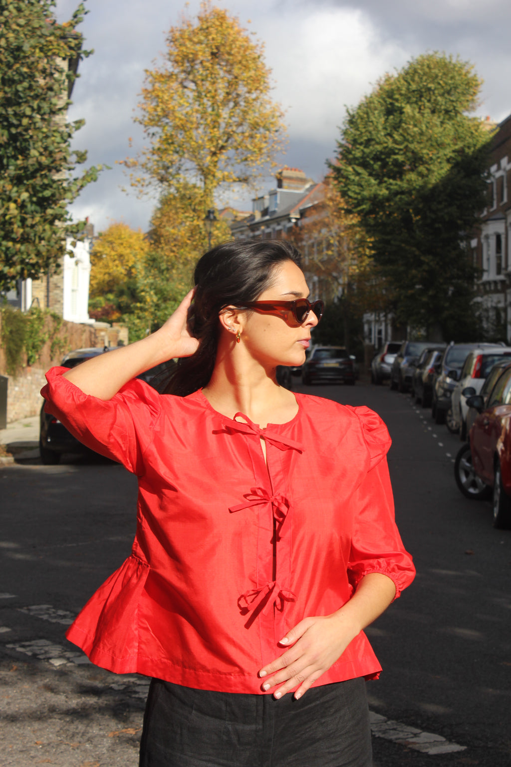 Maly Top - Solid Silk