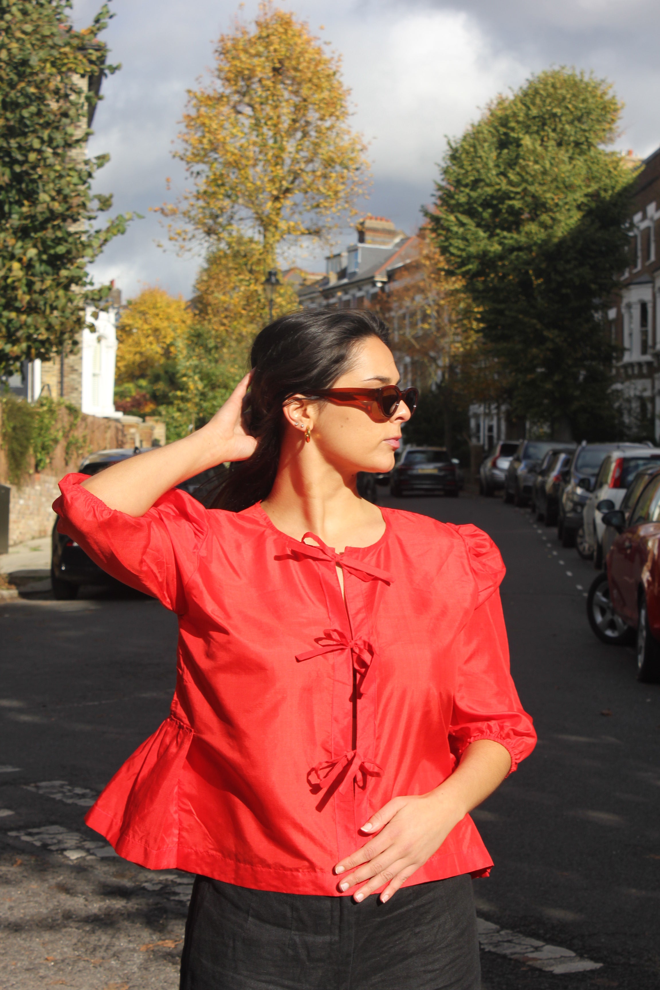 Maly Top - Solid Silk