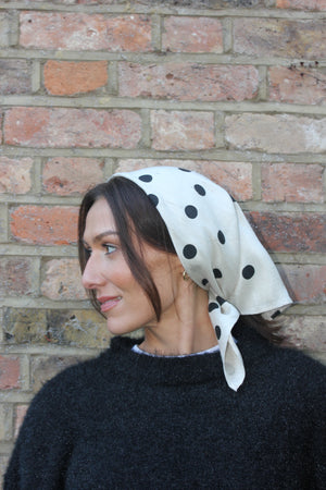 Ivory Base Polka Dot