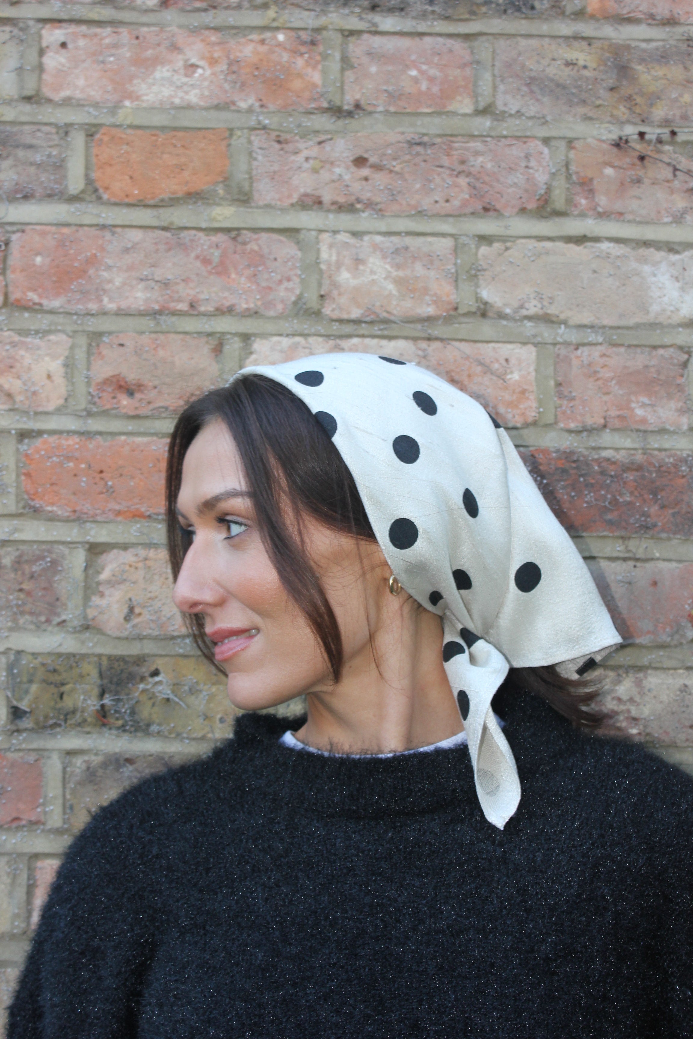 Kanika Headscarf - Patterned Silk