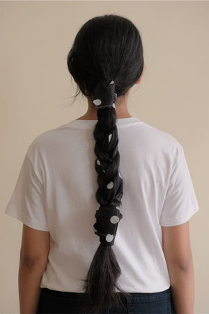 Black Base Polka Dot