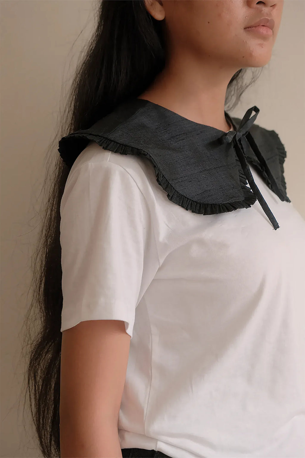 Emouy Silk Collar