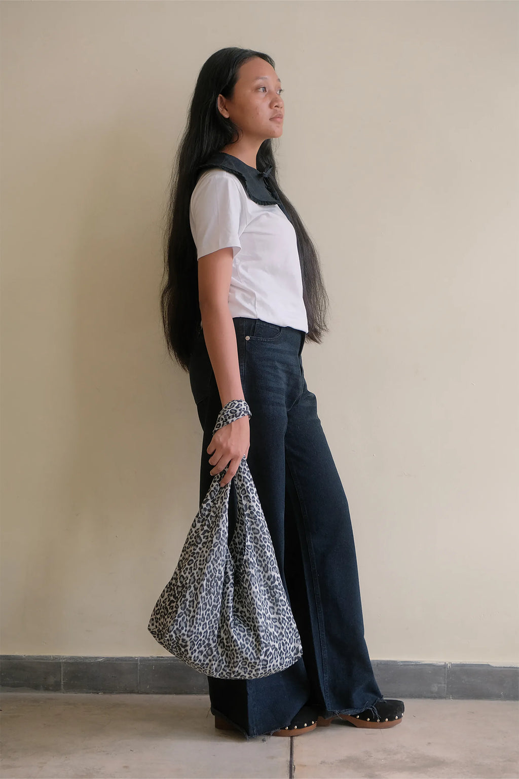 Raksmey Slouch Bag - Upcycled Polyester