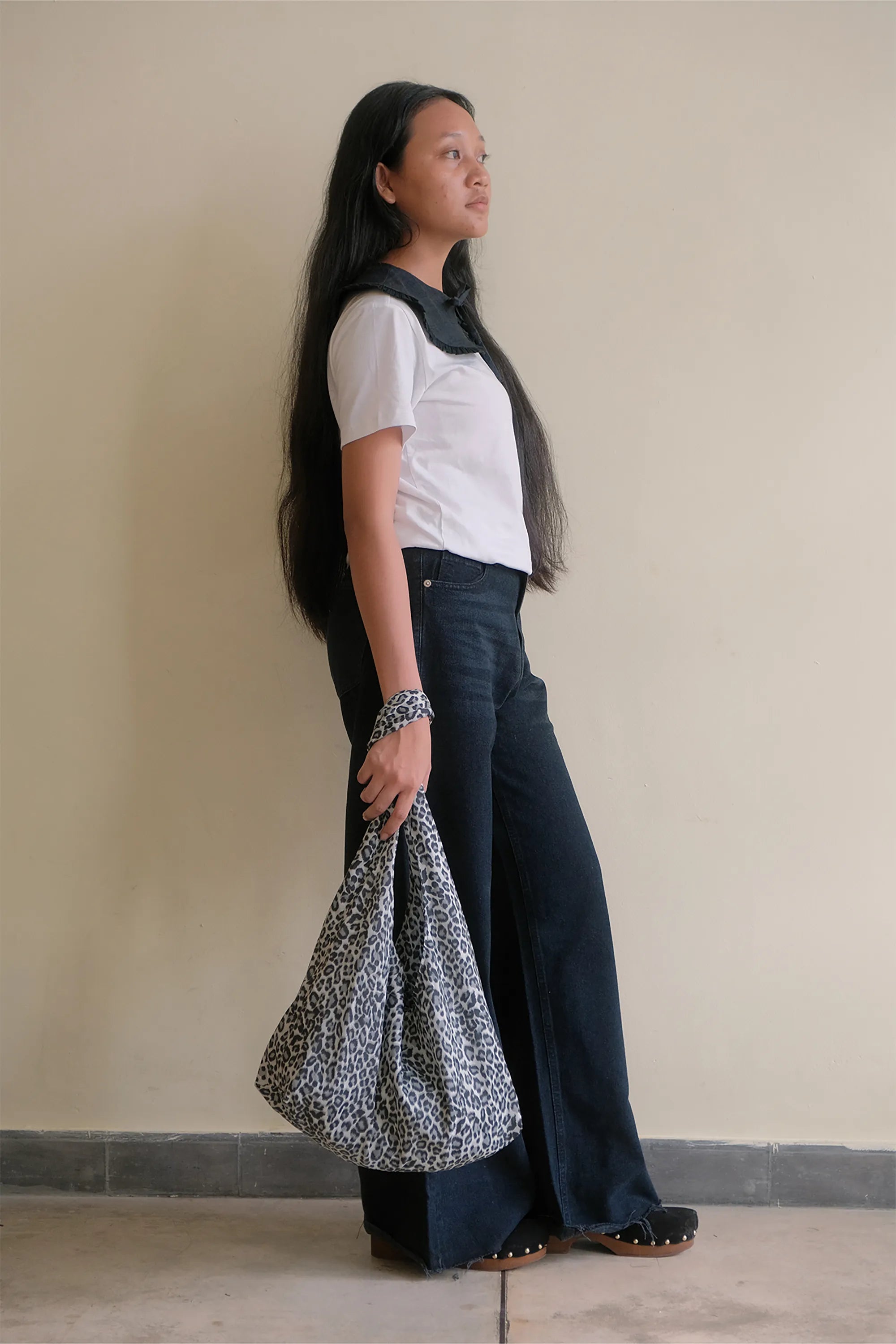 Raksmey Slouch Bag - Upcycled Polyester